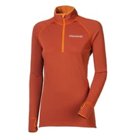 TISPA ZIP ECO dámska funkčná športová mikina škoricová