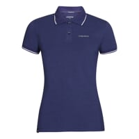 CASA women's bamboo polo shirt black