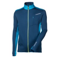 TS HURICAN mens sports full zip jacket red/wine red