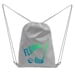 CINCH BAG FLORBALL sportovní vak lt. grey