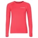 E NDRZ ladies bamboo long sleeve T-shirt red