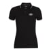 JAWA women's bamboo polo shirt black