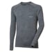 MB TDR men's functional long-sleeved shirt grey melange/petroleum