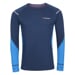 MW NDR 170 mens merino long sleeve T-shirt black melange