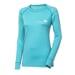 MW NDRZ womens merino long sleeve T-shirt plum melange