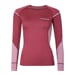 MW NDRZ 170 womens merino long sleeve T-shirt red violet/orchid