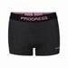 MW SKNZ 170 womens merino boxers black melange