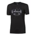 PIONEER "BULLI" mens bamboo T-shirt black