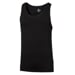 SINGLET mens bamboo singlet black