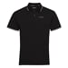 HOGAR men's bamboo polo shirt black