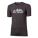 AROMATIC "NEPAL" men's t-shirt with coffee viscose anthracite