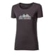 AROMA "NEPAL" women's t-shirt with coffee viscose anthracite