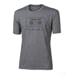 CLASSIC "CASSETTE" men's t-shirt with bamboo black melange