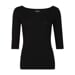 AKINA women's Bamboo T-shirt black