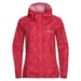 VALEDA full-zip hooded jacket raspberry