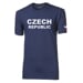 FUN T-SHIRT CZECH JR juniorské bambusové triko modrá
