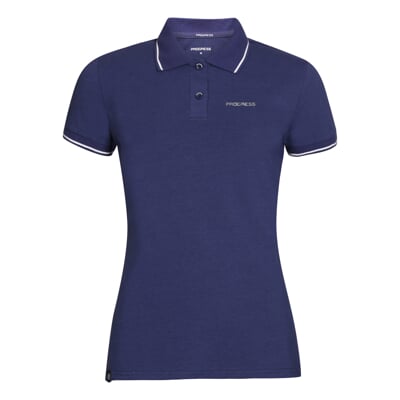CASA women's bamboo polo shirt dk.blue