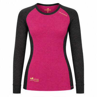 anthracite/fuchsia