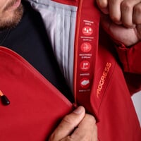 ALPEN JKT multifunctional jacket terracotta