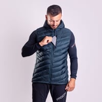 ANCHORAGE VEST men's quilted vest petroleum