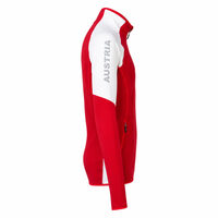 AUSTRIA mens functional sports jacket red/white