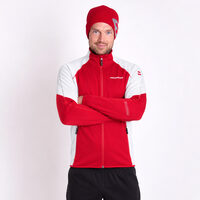 AUSTRIA mens functional sports jacket red/white