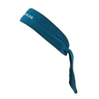 B CEL tie-back headband with bamboo petrol
