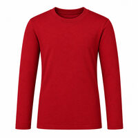 BAMBOO LS ORIGINAL  kid's T-shirt  cherry