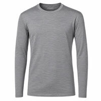 BAMBOO LS ORIGINAL  men's T-shirt  grey melange