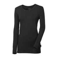 ORIGINAL women's T-shirt LS BAMBUS black
