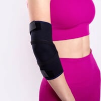 Banding - elbow black/red