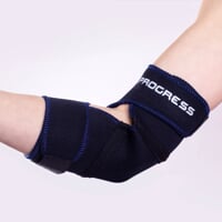 Banding - elbow black/red