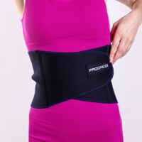 Banding - waist black/red