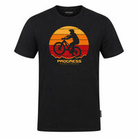 BARBAR "BIKER" men's bamboo T-shirt black