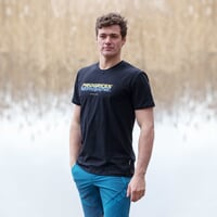 BARBAR "SUNSET" men's bamboo T-shirt black