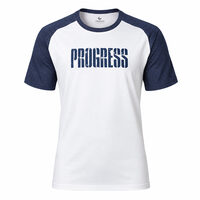 BRANDON men's bamboo T-shirt blue/white