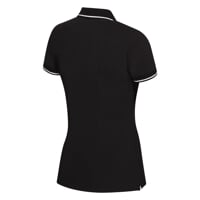 CASA women's bamboo polo shirt black