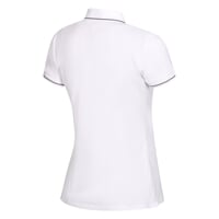 CASA women's bamboo polo shirt white