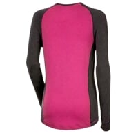 CC NDRZ ladies functional long sleeve T-shirt anthracite/fuchsia