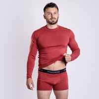CC SKN 2-PACK set of men's functional boxers anthracite + terracotta