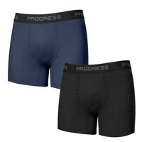 CC SKN 2-PACK set of men's functional boxers antracit + navy
