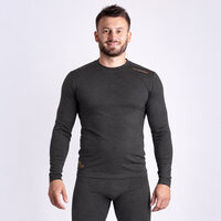CC TDR mens functional long sleeve T-shirt anthracite