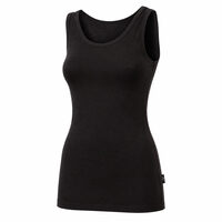 CELEBRITY ladies bamboo singlet black