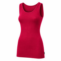 CELEBRITY ladies bamboo singlet wine red