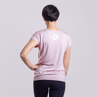 CHEEKY women's t-shirt made of coffee viscose lilac