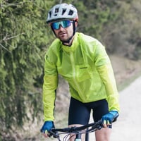 CONDOR ultralight windbreaker lime/black