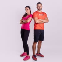 DEPORTE "RUN" pánské sportovní triko oranžová