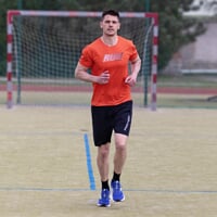 DEPORTE "RUN" pánské sportovní triko oranžová