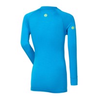 E NDRD kids bamboo long sleeve T-shirt black/yellow sew.