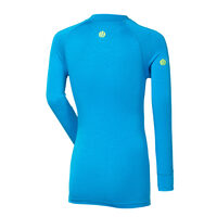 E NDRD kids bamboo long sleeve T-shirt black/yellow sew.
